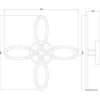 Припотолочная люстра Moderli Velutte V1041-CL