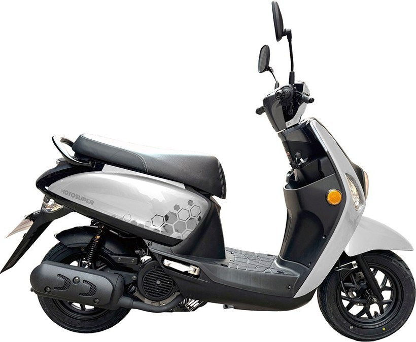 Скутер Motosuper S9 Blanc Gris (белый)