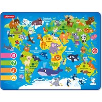 Развивающая игрушка Азбукварик Мой первый атлас. Планшетик 3356