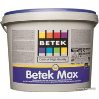 Краска Betek Max White для внутренних работ 7.5 л (шелковистая)