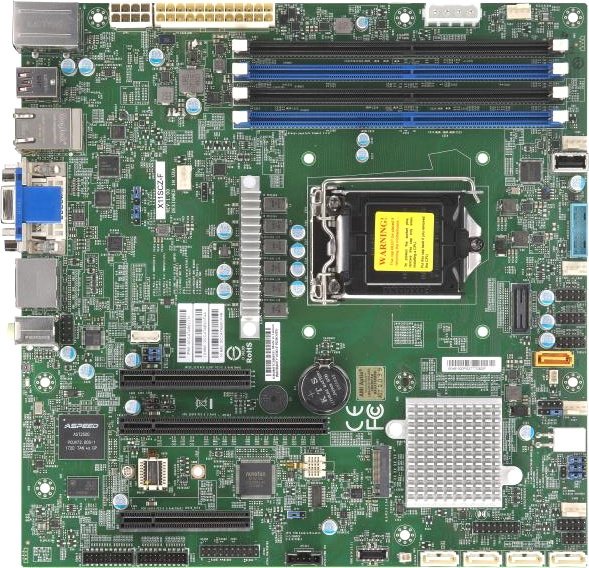 

Материнская плата Supermicro MBD-X11SCZ-F-B