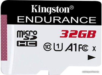 Карта памяти Kingston High Endurance microSDHC 32GB SDCE/32GB