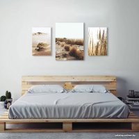 Картина Stamprint Песочные руиные CS006 SET3 (80x160)