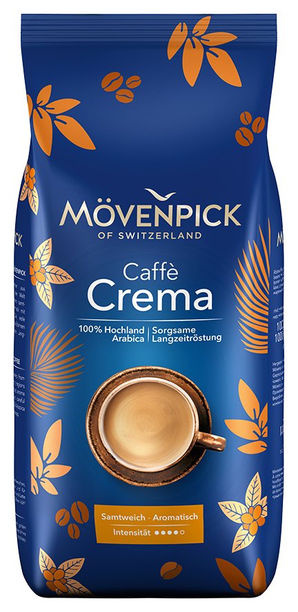 

Кофе Movenpick Caffe Crema в зернах 1 кг