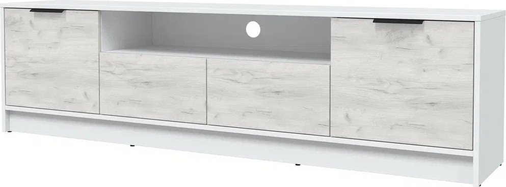 

Тумба Интерлиния ТВ Концепт КТ-ТВ4-50 (дуб белый/белый платинум)