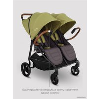 Коляска прогулочная «книга» Rant Twinny RA151 (olive)