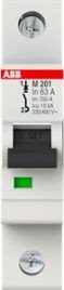 

Выключатель автоматический ABB M201-63 1P 63A Im=700A 15kA 1M 2CDA281799R0631