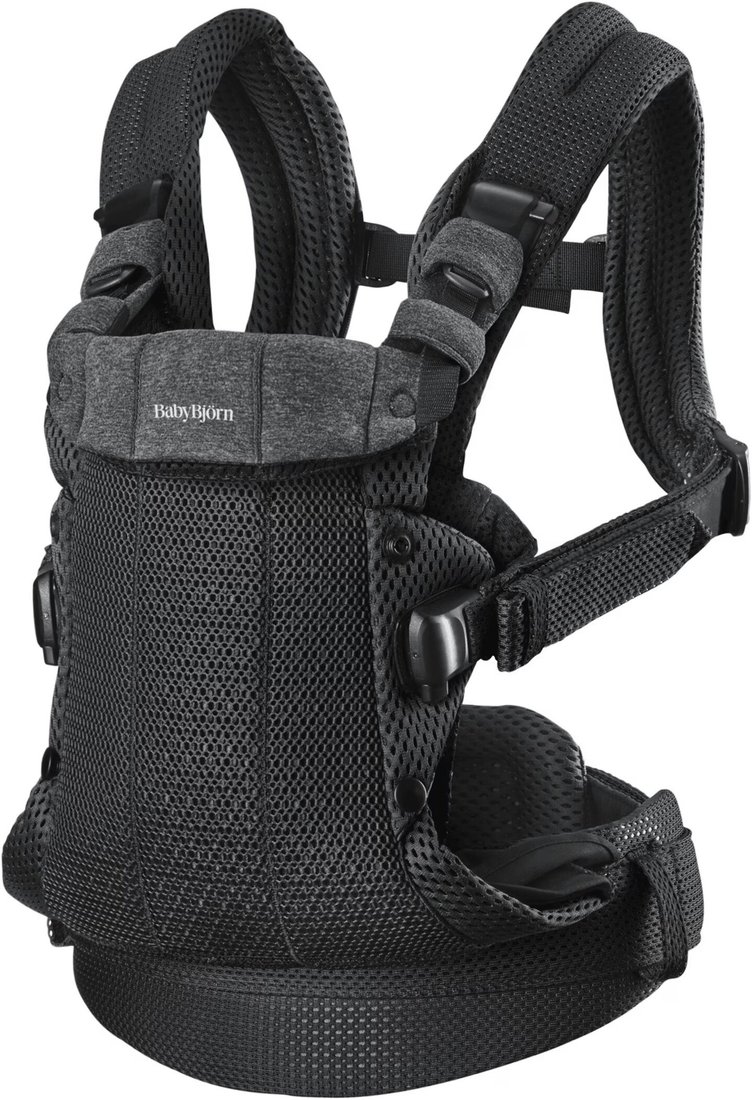 Рюкзак-переноска BabyBjorn Harmony mesh 0880.25 (black)