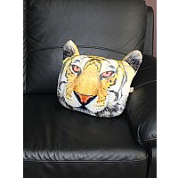 Декоративная подушка Matex Animals Тигр 16-038 (оранжевый/белый/черный)