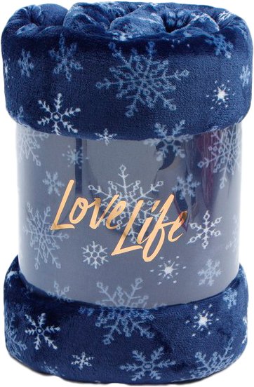 

Плед Love Life Снегопад 9518056 (150x200)