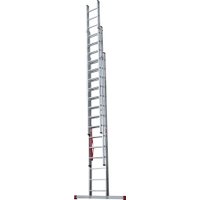 Лестница-стремянка Новая высота NV 323 трёхсекционная профессиональная 3x14 ступеней