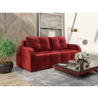 Диван Мебель-АРС Марсель №3 (вельвет, красный star velvet 3 dark red)