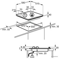 Варочная панель Electrolux KGG6407K