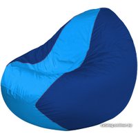 Кресло-мешок Flagman Classic К2.1-202 (синий/голубый)