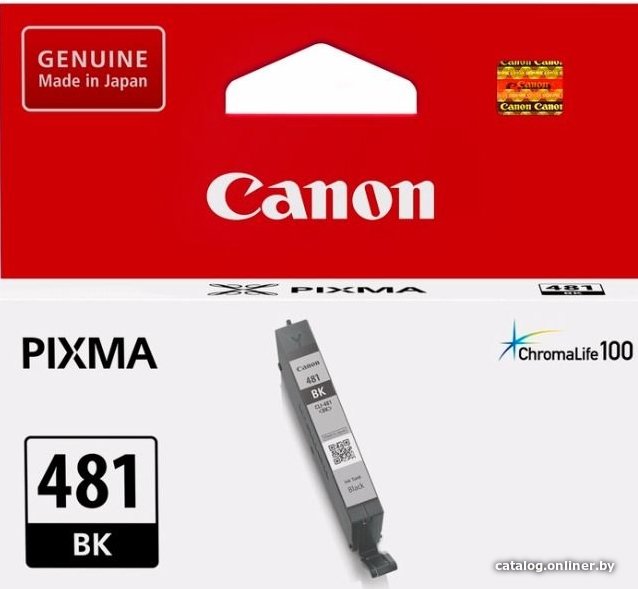 Картридж Canon CLI-481 BK