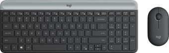 Офисный набор Logitech MK470 Slim Wireless Combo 920-009437 (графитовый, нет кириллицы)