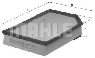 

Воздушный фильтр Mahle Knecht LX868