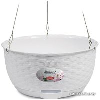 Вазон Stefanplast 75501 30х14.5 (белый)