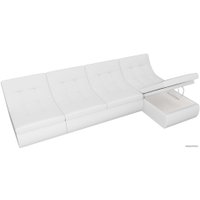 Угловой диван Лига диванов Холидей 101841 (белый)