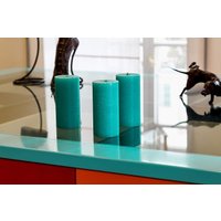 Набор свечей Мелт 150 мм (3 шт, бирюзовый)