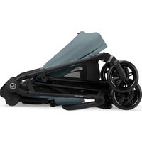Коляска прогулочная «книга» Cybex Melio Carbon (stormy blue)