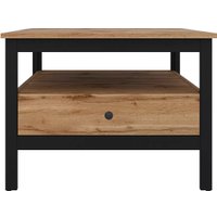 Журнальный столик Black Red White Loft LAW (дуб вотан/черный)