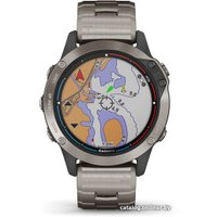 Умные часы Garmin Quatix 6 (титановый)