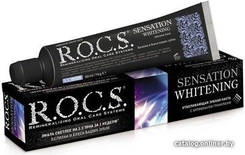 Зубная паста R.O.C.S Sensation Whitening 74 мл