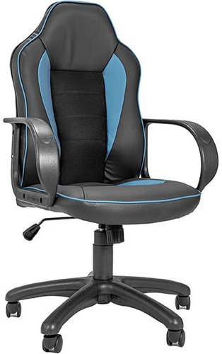 Игровое (геймерское) кресло Фабрикант Старк (голубой)