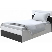Кровать PROxSON Milton с ПМ 90x190 (белый/черный)