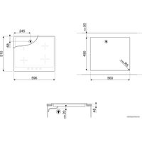 Варочная панель Smeg P864AO