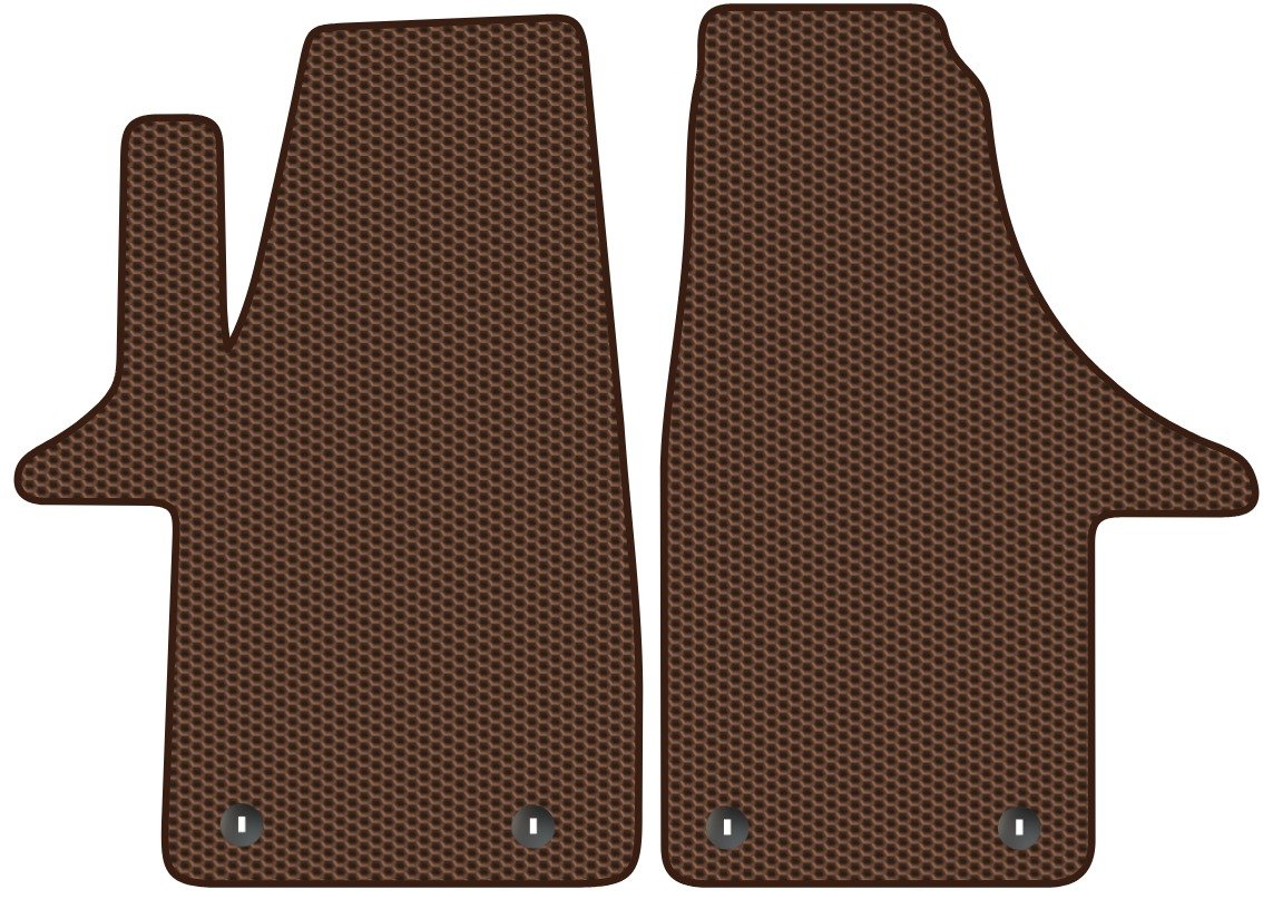 

Комплект ковриков для авто Alicosta Volkswagen Multivan V (минивэн / T5) 2009 - 2015 (коричневый, сота)