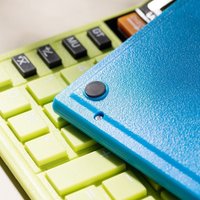 Бухгалтерский калькулятор Deli 39231F (голубой)