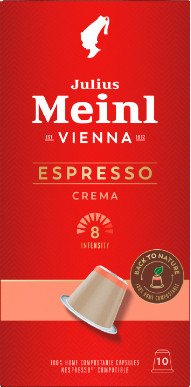 Кофе в капсулах Julius Meinl Inspresso Biodegradable Espresso Crema 10 шт