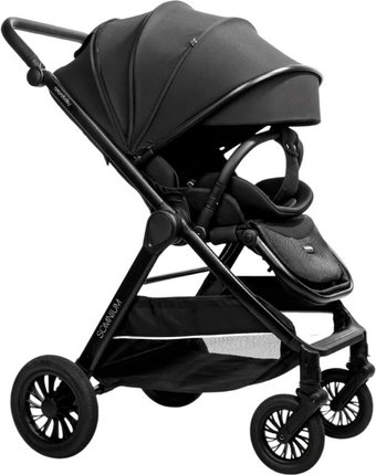 Коляска прогулочная «книга» Amarobaby Somnium AB25-10SOMNIUM/09 (черный)