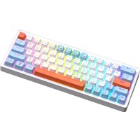 Клавиатура JEGG ZA63 Pro White Blue Orange (TNT Yellow)