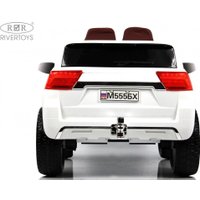 Детский электромобиль RiverToys М555БХ (белый)