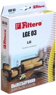 

Многоразовый мешок Filtero LGE 03 (4) Эконом