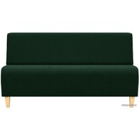 Диван Brioli РудиД трехместный (рогожка, J8 темно-зеленый)