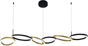 Подвесная люстра Indigo Light Anello 14034/C/6P V000215L (черный)