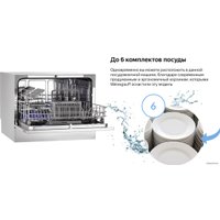 Настольная посудомоечная машина Weissgauff TDW 4017 DS