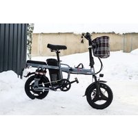 Электровелосипед AVM City Mini (серый)