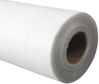 Строительная сетка Сетка стеклотканевая малярная 2х2 55г/кв.м (1x10 м, белый)