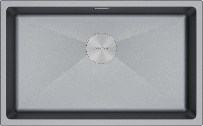 

Кухонная мойка Paulmark Lumi LU74-GRM