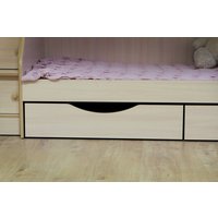 Двухъярусная кровать Красная звезда Р443 Капризун 6 180x80 (дуб млечный)