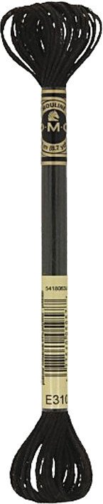 

Нитки для вышивания DMC 317W-Е0310 (черный)