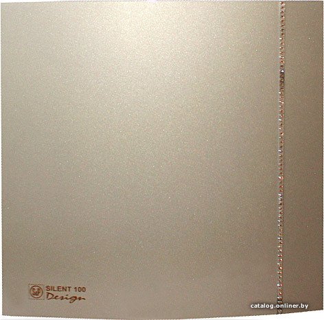 Осевой вентилятор Soler&Palau Silent-100 CZ Champagne Design Swarovski [5210622500]