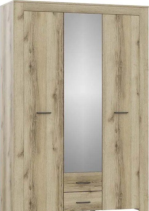 

Шкаф распашной Астрид-Мебель Квадро 16 (Дуб Делано Светлый)