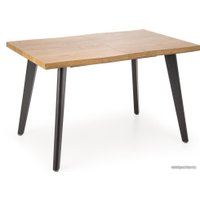 Кухонный стол Halmar Dickson 2 150-210/90/75 (натуральный/черный)