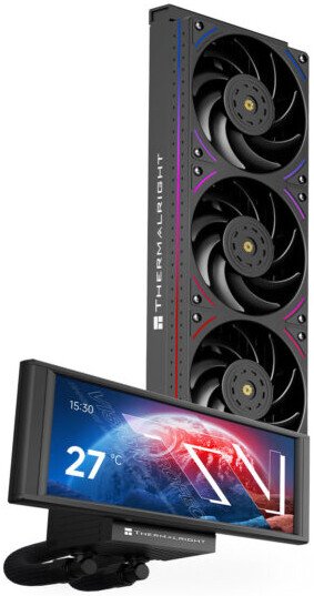 

Система жидкостного охлаждения для процессора Thermalright Trofeo Vision 360 ARGB (черный)